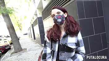 Preview 2 of Sasou Sirina - PutaLocura - Jovencita cachonda Ohana Petite traga lefa de Torbe en pillada muy guarra.