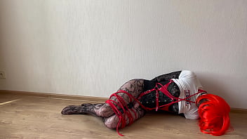 Preview 4 of Full Jav Ho Net - Hot sissy bounded with vibrator