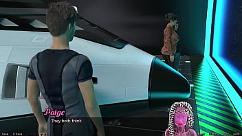Preview 2 of Senak Sex - Stranded In Space #14 - Hot Milf has a Nip Slip