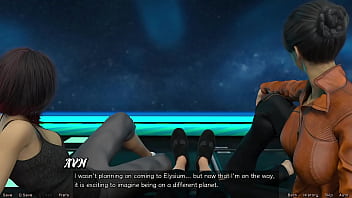 Preview 3 of Senak Sex - Stranded In Space #14 - Hot Milf has a Nip Slip