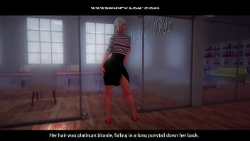 Preview 1 of Nikki Darlings - Stunning Platinum Blonde MILF With Lucious Lips Begs For XXX Atention