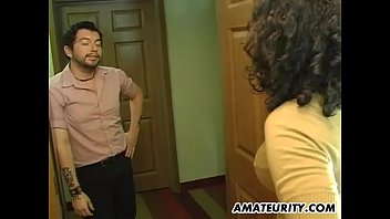Preview 1 of Nercedi Mom - Amateur teen fucked in the kitchen