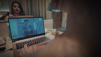 Preview 1 of Mea Meloni Anal Porno - Sharinami masturbates While watching her own video