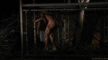 Preview 1 of Home Alone Teen Hd - Blonde slavegirls freed from cage for kinky pleasure satisfaction