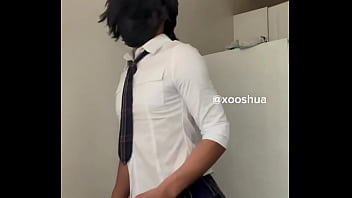 Preview 4 of Germiona Fuck Studies - Cosplay Femboy,  Daddy,  do you like it?