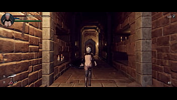 Preview 2 of Kolag Sexy - Let&#039_s Play: The Knight Girl and Dungeons | Part 1