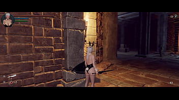 Preview 3 of Kolag Sexy - Let&#039_s Play: The Knight Girl and Dungeons | Part 1