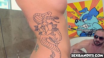 Preview 3 of Marwadi Hindi Audio Sex - Tattooed perfect ass Christy Mack gets nailed hard! 01