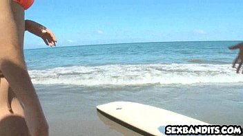 Preview 2 of Fucked Dad Daughter Xxxx - Tiny latina teen babe gets fucked on beach 02