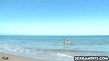 Preview 4 of Fucked Dad Daughter Xxxx - Tiny latina teen babe gets fucked on beach 02