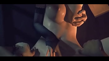 Preview 3 of Hot Kissing Sexxx - Годная 3д анимация
