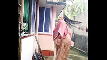 Preview 3 of Angelina Brad Sex - indian milf bathing