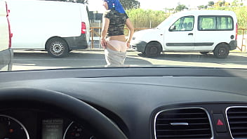Preview 4 of Heavy Xxx 2 Times - ARAB MUSLIM GIRL HAS CAR SEX WITH BLACK COCK IN MARSEILLE