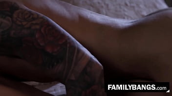 Preview 3 of Selping Mom And Sun - FamilyBangs.com ⭐ Strong Boy Plumbing his Stepmom&#039_s Warm Pussy,  Quinton James,  Silvia Saige