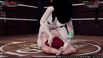 Preview 3 of First Tube Cry Too Tight - Draka (II) vs Rockie (II) - (Naked Fighter 3D)