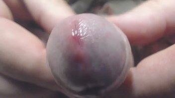 Preview 1 of Teen Pussy Pissing On Fuck - Precum &amp_ cum