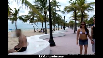 Preview 3 of Sexy Dehati Videos - Desperate teen naked in public and fucks to pay rent 11