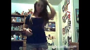 Preview 1 of Xxxnicki M - Cute Hot Teen Strips Then Fingers Her Pussy