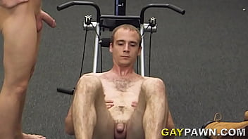 Preview 3 of Auntu Sex Boy - Fitness trainer gets anal banged