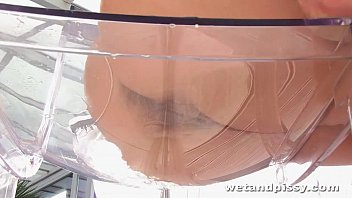 Preview 3 of Na Busohan - Exclusive outdoor peeing with Blue Angel