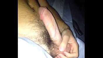Preview 3 of Tiny Teen In Stockings - stud boy 18 jerking off big sexy veiny cock with hot bush