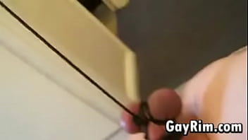 Preview 3 of Old Man Touching A Sleeping Girl - Cock And Balls Bondage