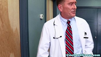 Preview 4 of Actor Robert De Niro - Nurse Samantha Saint gets sperm sample on face