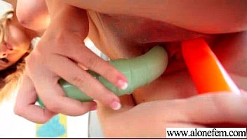 Preview 2 of Ffm Smoke - Solo Horny Amateur Girl Get Dildo Toys In Holes video-10