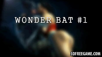Preview 1 of Crime Bbc - 3D cartoon Wonder Woman sucks cock and gets fucked