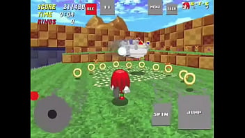Preview 2 of Brazzer Big Baby - Sonic Robo Blast 2 Knuckles all emeralds   Pipe Towers Zone