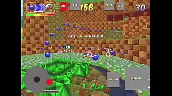 Preview 1 of Brazzer Big Baby - Sonic Robo Blast 2 Knuckles all emeralds   Pipe Towers Zone