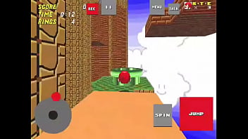 Preview 4 of Brazzer Big Baby - Sonic Robo Blast 2 Knuckles all emeralds   Pipe Towers Zone