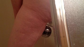 Preview 2 of Baby Strong Busty - Spying on Marie masturbating in the shower