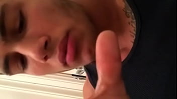 Preview 3 of Cheat Husband Busted - Youtuber Michael Hoffman Jerking off and eating his cum!