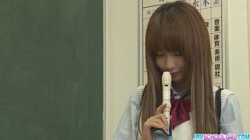 Preview 1 of In Car At Garage - Two Guys Fuck Sana Anjus Tight Holes In Class