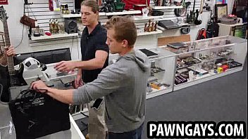 Preview 2 of Mom Andason - Hunk seeling his guitar and amplifier to the pawn shop