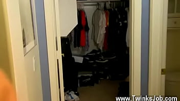 Preview 1 of First Time Sex Fat Girl - Gay video He paddles the bound stud until his rump is red before