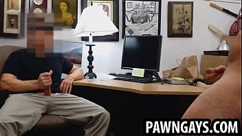 Preview 1 of 2 Thai Givin Porn Part 1 - Amateur hunk stroking his cock at the pawn shop