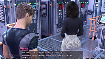 Preview 2 of Dick Bit Off - Stranded In Space #10 - Private talk with Ariel
