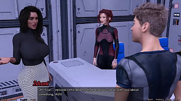 Preview 1 of Dick Bit Off - Stranded In Space #10 - Private talk with Ariel