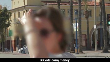 Preview 1 of Shitty Granny Asshole - Amateur Chick Takes Money For A Fuck 14