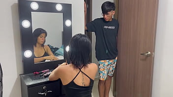 Preview 1 of Ass Cumshot - Me follo por el culo a mi hermanastra a cambio de dejarla salir con&nbsp_su&nbsp_nuevo&nbsp_novio.