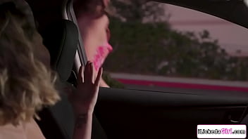 Preview 2 of Cancels Sex - Lesbian babe facesitting girlfriend while bff is rimming ass