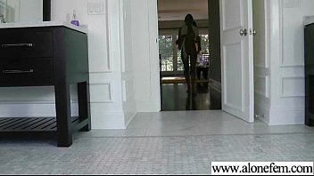 Preview 1 of For Bir Com - Solo Horny Amateur Girl Get Dildo Toys In Holes video-30