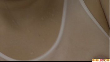 Preview 2 of Black Femdom Penis - Naughty babe Noriko teasing and pussy fondling in the bathroom