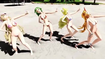 Preview 4 of Culi Rotti - MMD- Poker Face [ポーカーフェイス]