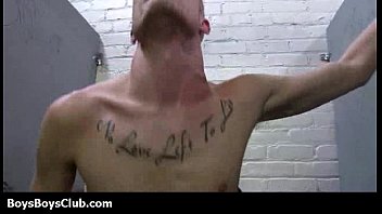 Preview 3 of Jerk And Cum In Front Of Mom - Muscled black gay boys humiliate white twinks hardcore 30