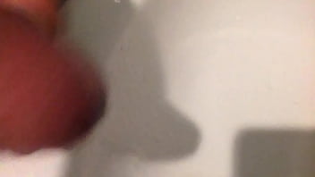 Preview 4 of Lovely Chap - Sacando mi crema en el ba&ntilde_o 2