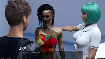 Preview 2 of Xx Ss Video Indiandas - Stranded In Space #5 - Hot Black Women in My Bed