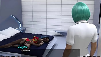 Preview 1 of Xx Ss Video Indiandas - Stranded In Space #5 - Hot Black Women in My Bed